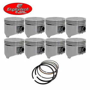 Flat Top Piston & Ring Set 030" FOR Chrysler Dodge Plymouth 318 LA V8 1967-1984 - Picture 1 of 1
