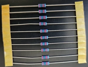 10 Stück 20k Ohm 1/4W 1% Metallfilm Präzisions-Axialwiderstände ~ NEU ~ - Bild 1 von 1