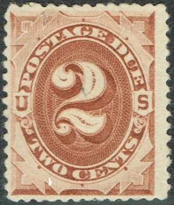 USA 1879 Postage Due Scott J2 MHR (CV: $450 US) - Image 1 of 2