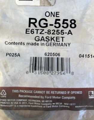 Junta termostática RG-558 Motorcraft nueva para Bronco Ford Ranger Explorer II 86-90 Foto 1 de 2