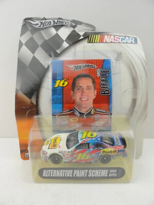 2005 Hot Wheels NASCAR Alternative Paint Scheme 1/64 Greg Biffle #16 Post-It - Image 1 of 4