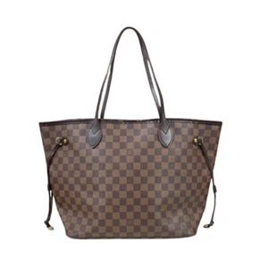 LOUIS VUITTON Tote Bag N51105 Damier canvas Damier Neverfull MM used - Picture 1 of 10