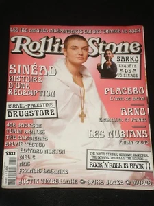 ROLLING STONE magazine FRENCH #6 2003, Sinead O'Connor, Justin Timberlake, NAS - Picture 1 of 1