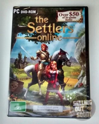 The Settlers Online game PC NEW +$50 BONUS +4000 Gems! Windows software MMO Gold - Image 1 of 4