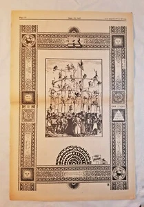 Vintage Ad Kaleidoscope Ad Jefferson Airplane Canned Heat 1967 LAFP ungerahmt - Bild 1 von 12