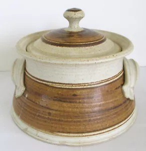 Old Mill Pottery Hand Thrown Pottery Covered Casserole Dish - Picture 1 of 10