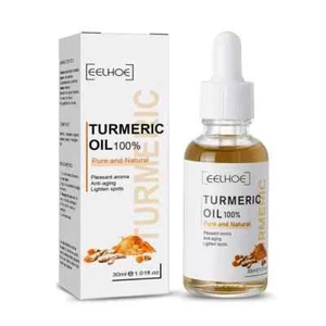 1 Pcs of Lightening Turmeric oil Dark Spot Removal Corrector for Face Skin 30ml - Picture 1 of 12