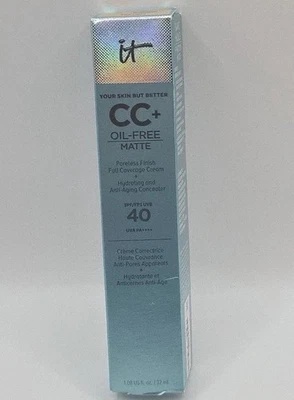 it Cosmetics CC FAIR LIGHT Oil-Free Matte SPF 40 Poreless Finish Full Coverage - Image 1 of 3