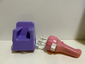 Barbie Twirly Curls Hair Curler Tool and Chair 1982 Vintage Mattel Working - Foto 1 di 9