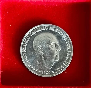 50 Centimos, Spanien 1966. Gut erhalten, im Stern 71 Sammlerstück aus Nachlass - Bild 1 von 8