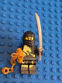 LEGO&reg; NINJAGO Cole DX 2520 2170 2509 The Golden Weapons Minifigure
