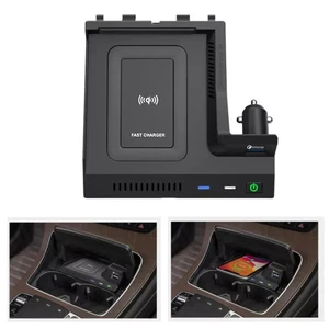 Wireless Charger Mobile Phone For Mercedes Benz C /GLC-Class C200L GLC260/300L - Picture 1 of 4