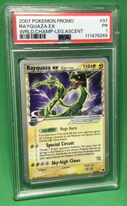 PSA 1 PR Rayquaza ex 97/101 Pokémon Promo World Championships Legendary Ascent - Picture 1 of 6