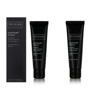 Crema hidratante tintada original Revision Skincare Intellishade FPS 45, 1,7 OZ - Imagen 1 de 12