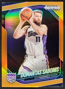2024-25 Panini Prizm Black Domantas Sabonis Orange Prizms/49 Kings AB4 - Imagen 1 de 10