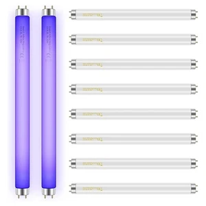 Confezione 10 Lampadine di Ricambio Zapper per Insetti 10W per Zapper Insetti da Interno 20W,8958 - Foto 1 di 7