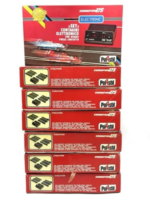 Polistil A220 set Contagiri elettronico binari presa contatto Champion 175#FN - Immagine 1 di 3