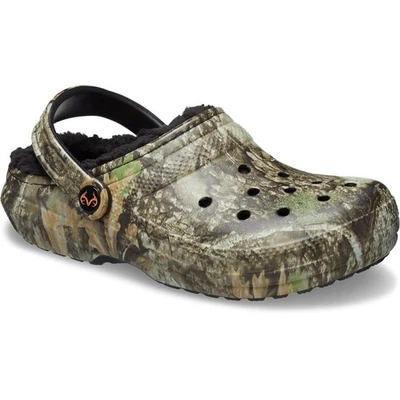 Zueco Crocs Realtree APX Forrado Clásico Camuflaje Talla Hombre’s 6 - Mujer’s 8 (M6 / W8) Foto 1 de 4