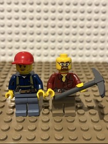 Lego City 4203 Miners Minifigures