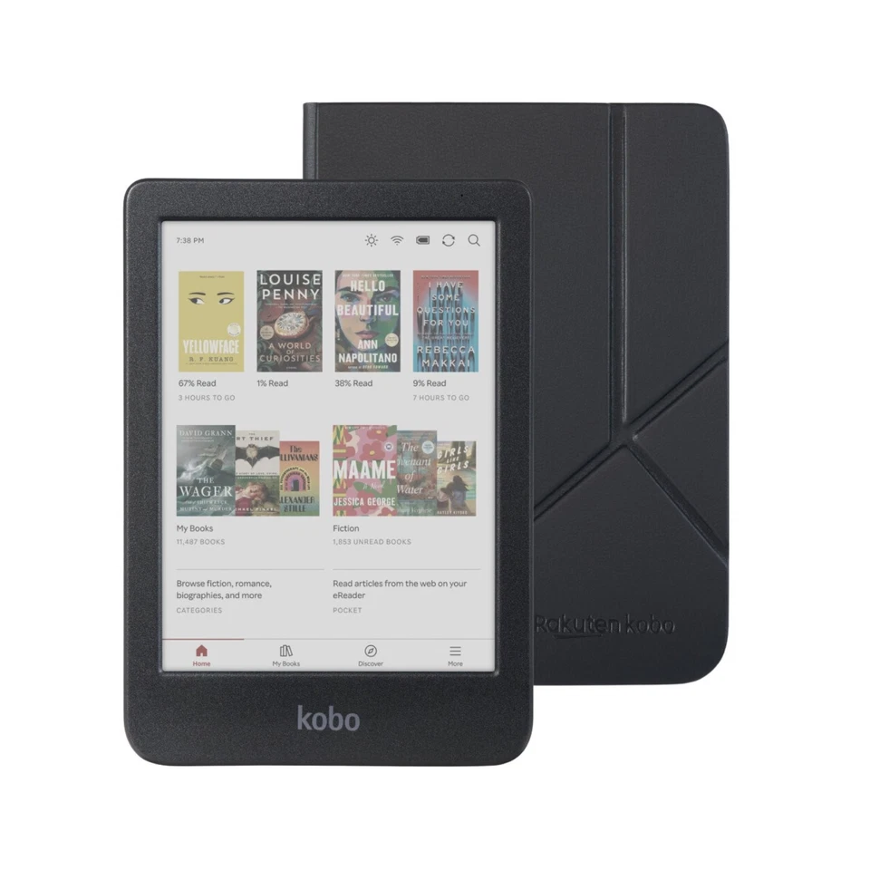 Kobo Clara Colour eReader with Case Bundle NEW RETAIL - Image 1 of 1
