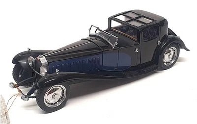 Franklin Mint 1/24 Scale B11RB69 - 1930 Bugatti Royale Napoleon - Black/Blue - Image 1 of 4