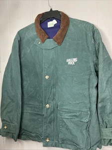 Vintage Rolling Rock Beer Jacket 90s Made In USA RARE XL Latrobe Country Store  - Picture 1 of 12