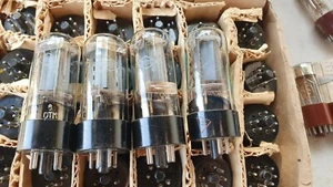 Matched PAIR STRONG  6P3S / 6L6 / 6L6GT FOTON RARE TUBES NOS USSR! 1960s  - Picture 1 of 6