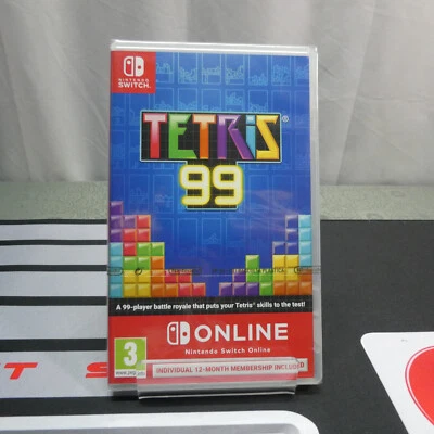 Tetris 99 + NSO (Nintendo Switch) Single (Nintendo Switch) (UK IMPORT) - Image 1 of 2