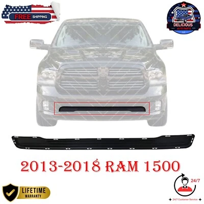 New Front Lower Bumper Grille for 2013-2018 Ram 1500 Black CH1036159 68207015AA Foto 1 de 4