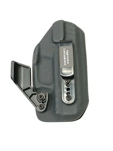 Aggressive Concealment Tuckable IWB kydex holster black Right hand many models - Picture 1 of 5