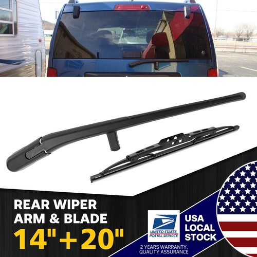 Rear Wiper Arm & Blade & Cover For Jeep Liberty 20082012 black