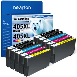 10x Patronen für Epson 405XL WorkForce Pro WF 3820 3825 3830 4820 4825 4830 7830 - Bild 1 von 7