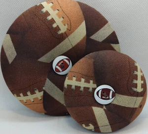 Footballs Heavy Duty Playing Card Holder (Size Large & Small) - Picture 1 of 4