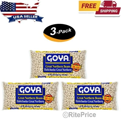 Goya Great Northern Beans, 16 onças (pacote com 3) mais vendido - Novo - Frete grátis - Imagem 1 de 4