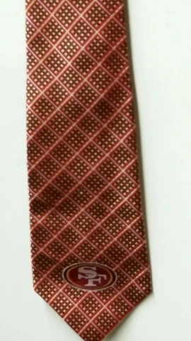 NFL San Francisco 49ers Team Neck Tie (Woven #3) NEW Cover