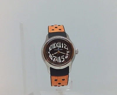 Женские часы Officina del Tempo Safi с оранжевым ремешком - Изображение 1 из 2