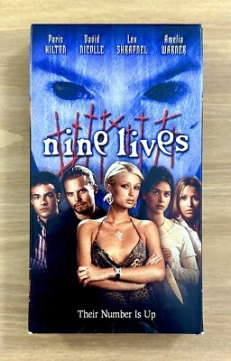 VHS ~ Nine Lives ~ Color ~ FS ~ R ~ 85 Mins. ~ 2003 ~ !L🔴🔴K! - Image 1 of 4