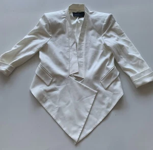 BCBG MAXAZRIA Women’s White Stylish Jacket Size S - Picture 1 of 7