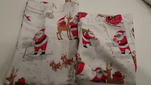 Pottery Barn Kids Heritage Santa tight ft Christmas pajamas 8 prod dev photo #2 - Picture 1 of 3