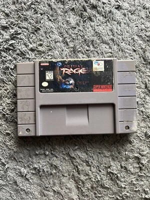 Super Nintendo Primal Rage SNES Super Nintendo Game Cartridge Only - Image 1 of 2