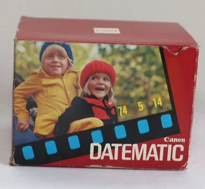 Canon Datematic Kleinbildkamera Kamera mit Anleitung und OVP - Picture 1 of 6