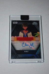 Asu-Christopher Sean-Autograph-Star Wars Visions Topps Chrome Black - Picture 1 of 2