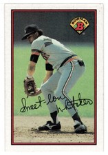 Lou Whitaker - Detroit Tigers (MLB) - 1989 Bowman Baseball # 103 MT