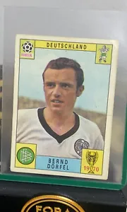 1970 Panini World Cup Mexico 70 Bernd Dorfel Deutschland International Version - Picture 1 of 2