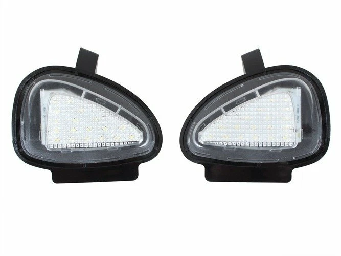 2x LED illuminazione ambiente specchio 18 SMD per VW Sharan II 7N / Seat Alhambra II - Immagine 1 di 2