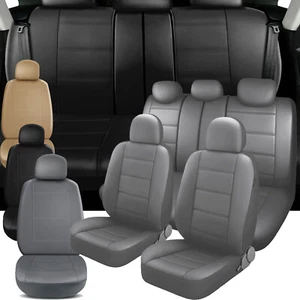 For Toyota RAV4 Luxurious Leather Car Seat Covers, Full Set Front &Rear Cushion - Picture 1 of 24
