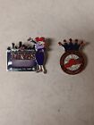 Lot 2 Brooches Pins Red Hat Society DIVAS QUEEN 2000's