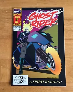Ghost Rider #1 Marvel Comics 1990 Schlüsselausgabe 1. Auftritt Danny Ketch - Bild 1 von 2