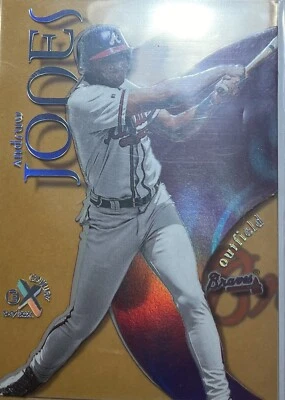 Andruw Jones -  1999 SkyBox E-X Century #25 - Atlanta Braves - Image 1 of 2