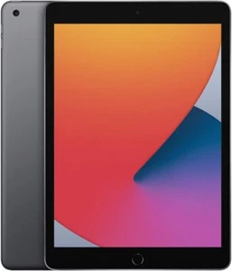 Apple iPad 8th Gen 10.2" (WiFi) 128GB Space Gray (2020) Fair) - Afbeelding 1 van 1
